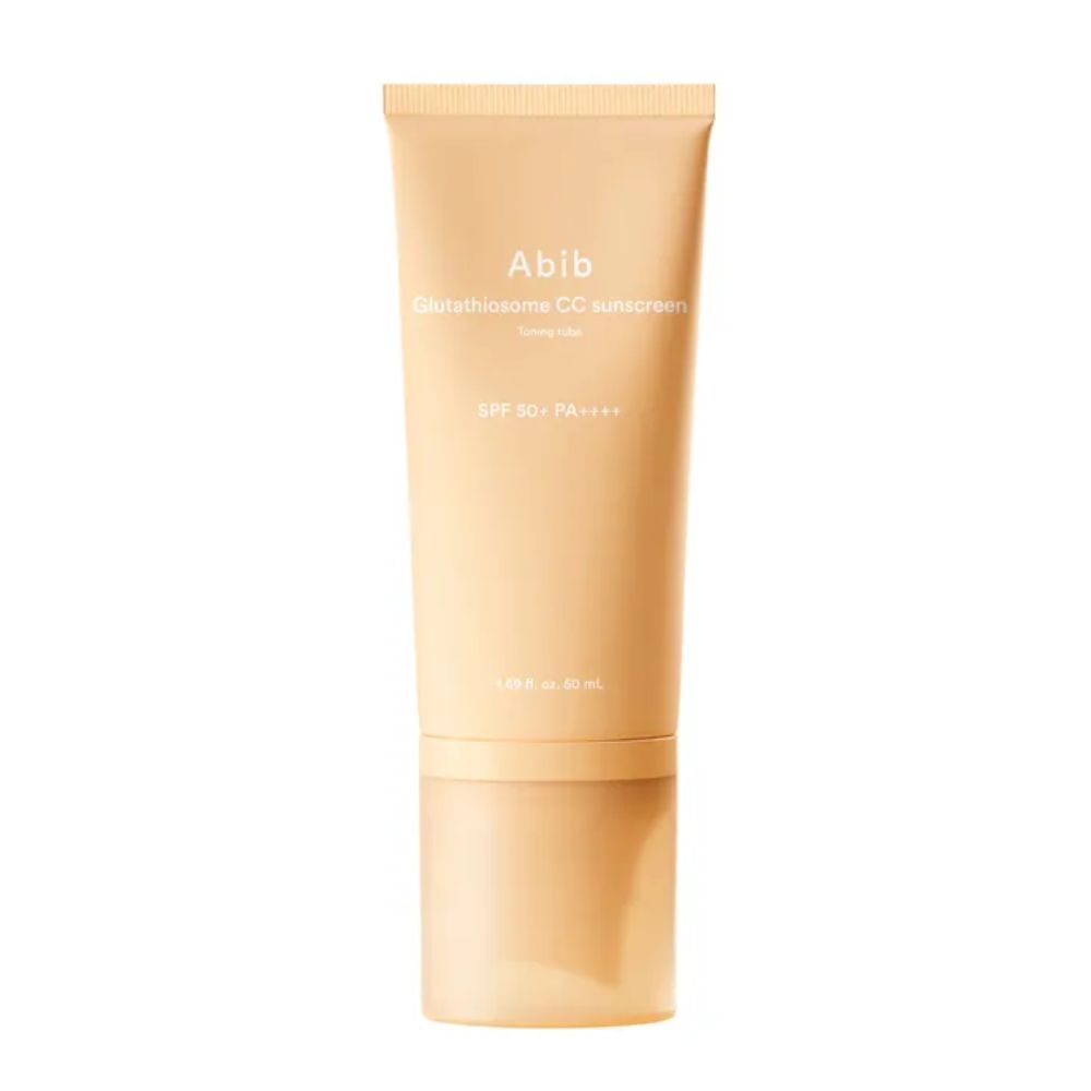 Abib - Protector solar CC iluminador con glutatión / Glutathiosome CC Sunscreen Toning Tube SPF 50+ PA++++ - 50ml
