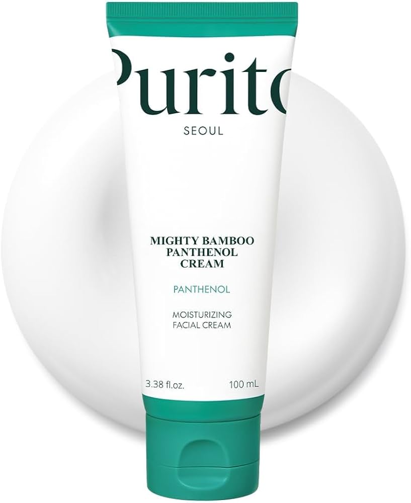Purito - Crema calmante con pantenol - Seoul Mighty Bamboo Panthenol Cream - 100ml