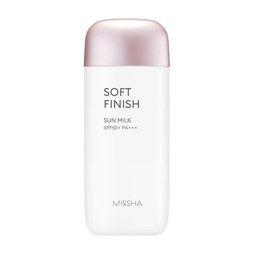 Missha - All Around Safe Block Soft Finish Sun Milk SPF50+ PA+++ - Leche solar acabado mate - 70 ml