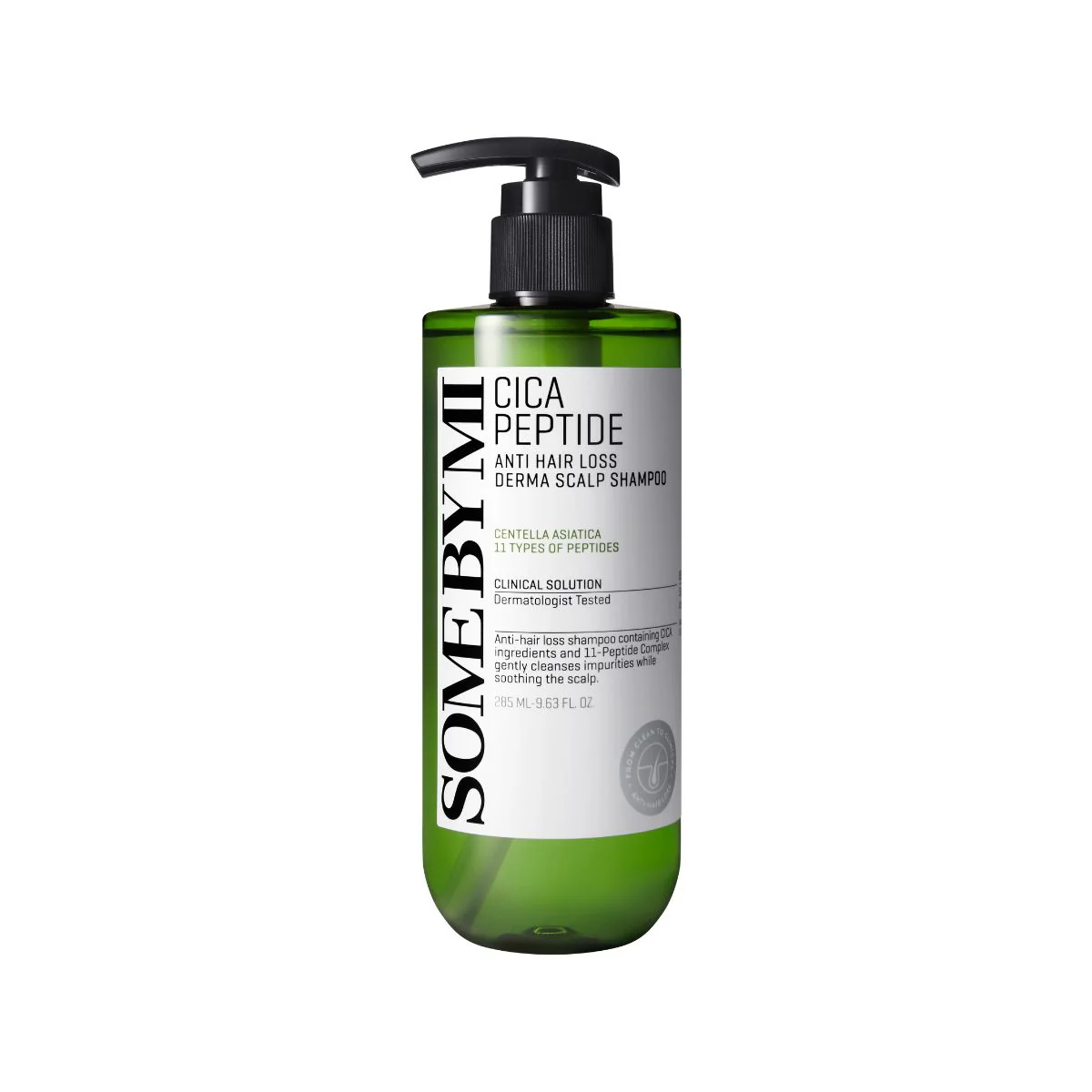 Some By Mi - Champú Cica Péptidos Anticaída / Cica Peptide Anti Hair Loss Derma Scalp Shampoo - 285ml