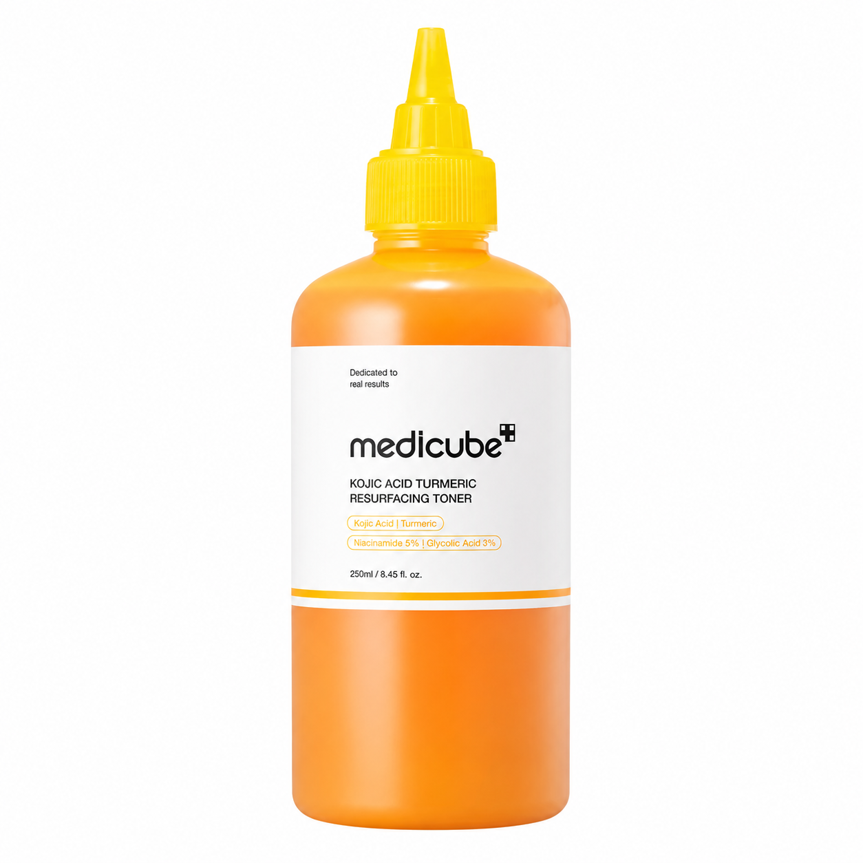 Medicube Kojic Acid Turmeric Resurfacing Toner 250ml – Tónico iluminador con ácido kójico 250ml