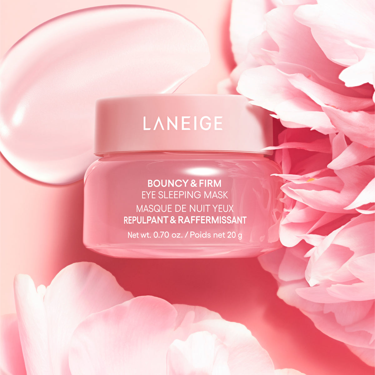Laneige Bouncy & Firm Eye Sleeping Mask 20ml – Mascarilla Nocturna Ojos Reafirmante 20ml