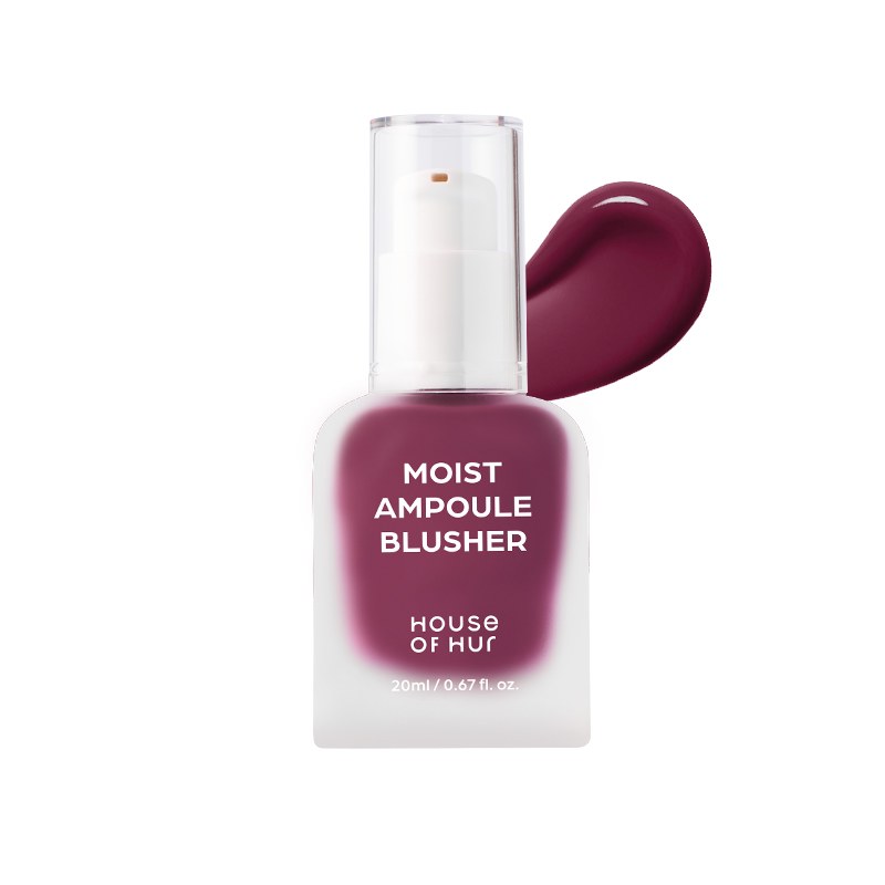 House of Hur Moist Ampoule Blusher 20 ml 08 Berry Purple – Colorete líquido jugoso