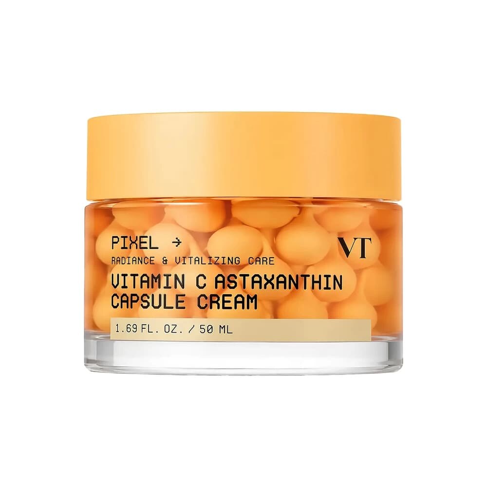 VT Cosmetics - Vitamin C Astaxanthin Capsule Cream - Crema en cápsulas con vitamina C y astaxantina - 50 ml