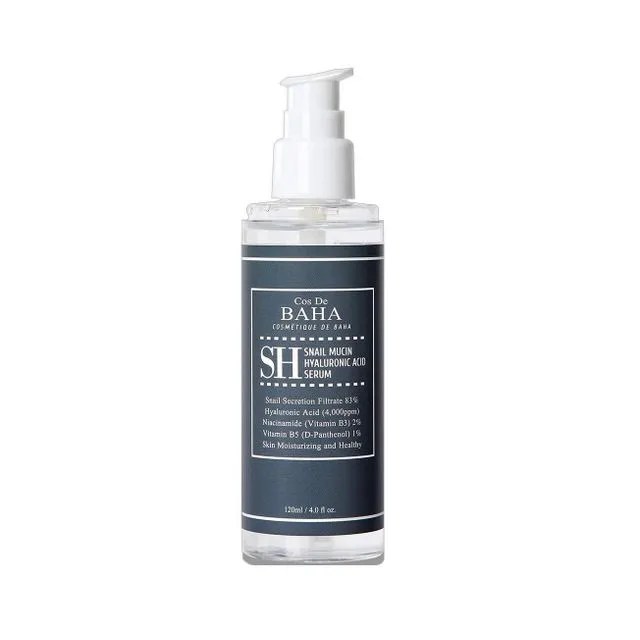 Cos de BAHA Snail Serum (SH) 120 ml – Sérum reparador e hidratante con mucina de caracol
