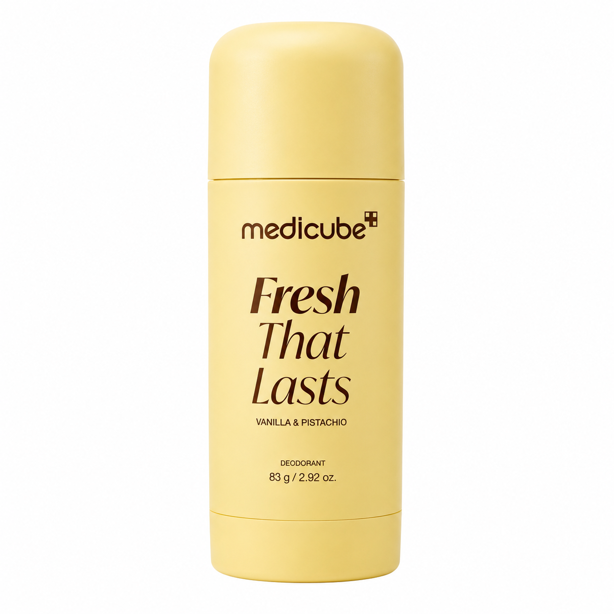 Medicube - Desodorante Fresh That Lasts ácido kójico y cúrcuma vainilla y pistacho / Kojic Acid Turmeric Deodorant Vanilla & Pistachio - 83g