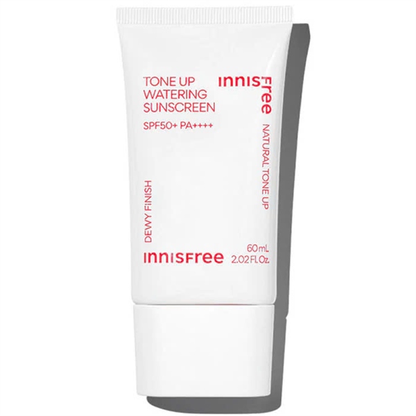 Innisfree Tone Up Watering Sunscreen SPF50+ PA++++ 60 ml – Protector solar unificador del tono SPF50+ PA++++ 60 ml