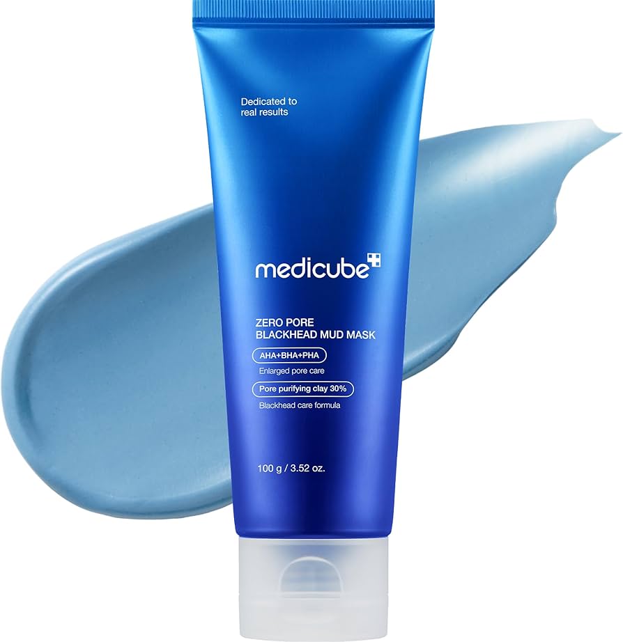 Medicube Zero Pore Blackhead Mud Mask 100g – Mascarilla facial purificante de arcilla 100g