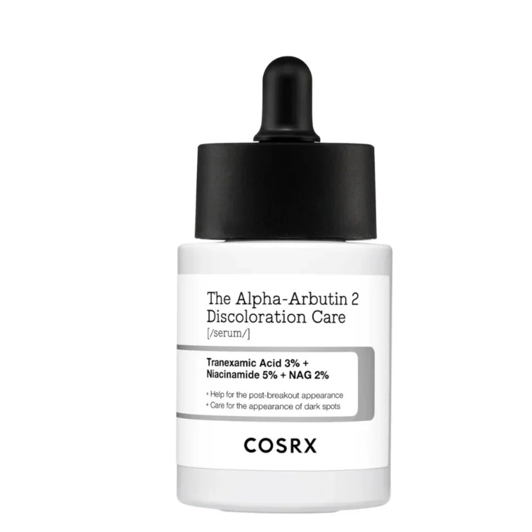 COSRX The Alpha-Arbutin 2 Discoloration Care Serum 50ml – Sérum despigmentante con alfa-arbutina y ácido tranexámico