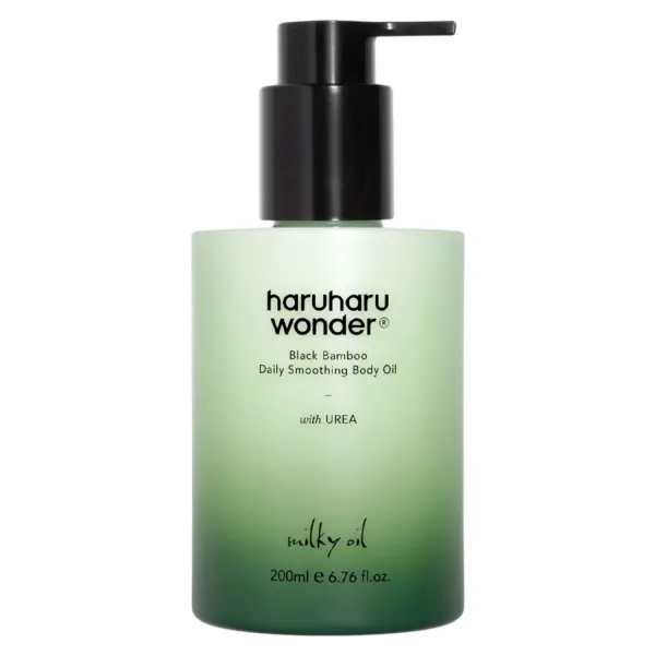 Haruharu Wonder Black Bamboo Daily Soothing Body Oil 200ml – Aceite corporal nutritivo
