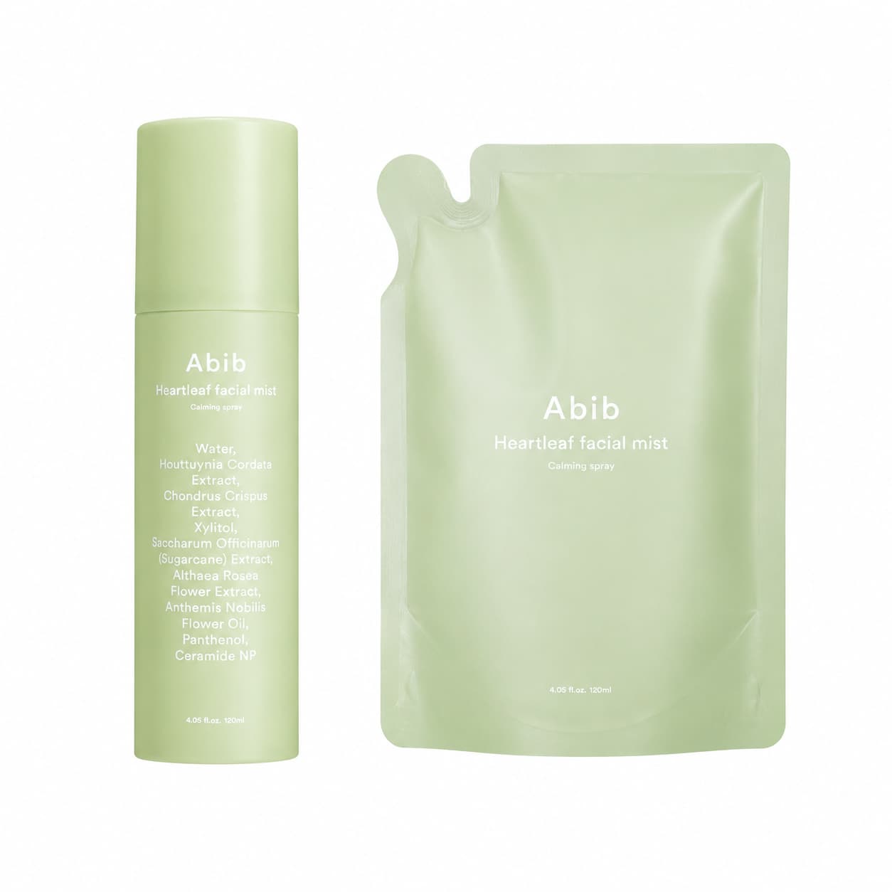 Abib - Bruma facial calmante con Heartleaf / Heartleaf Facial Mist Calming Spray, 150ml + 150ml - 150ml + 150ml