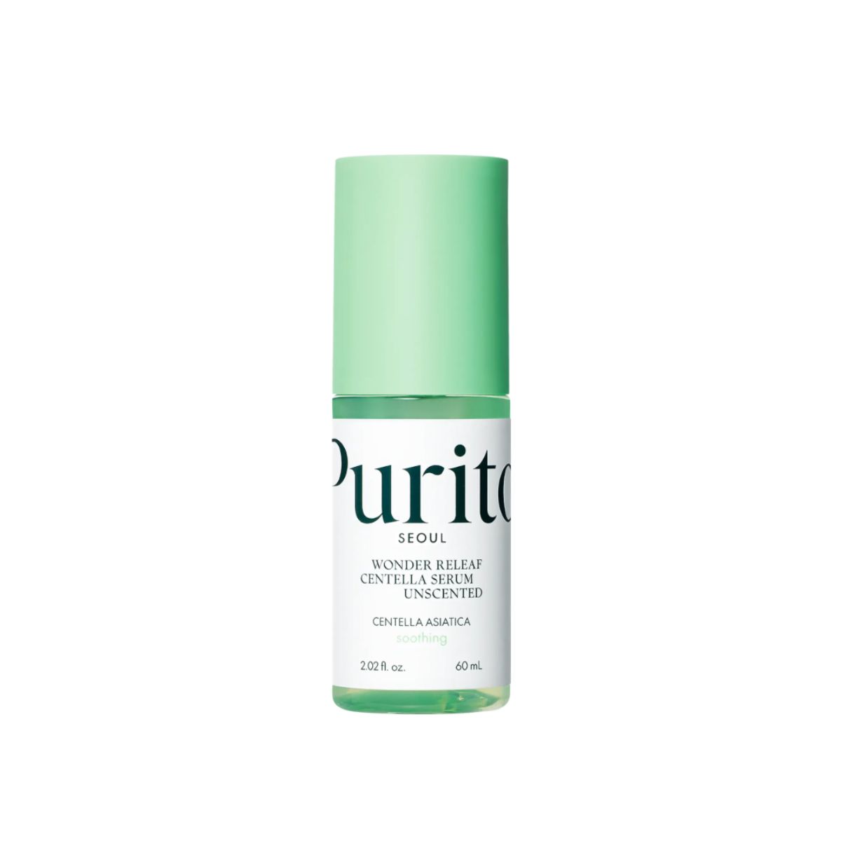 Purito Seoul - Sérum calmante sin perfume - Wonder Releaf Centella Serum Unscented - 60ml