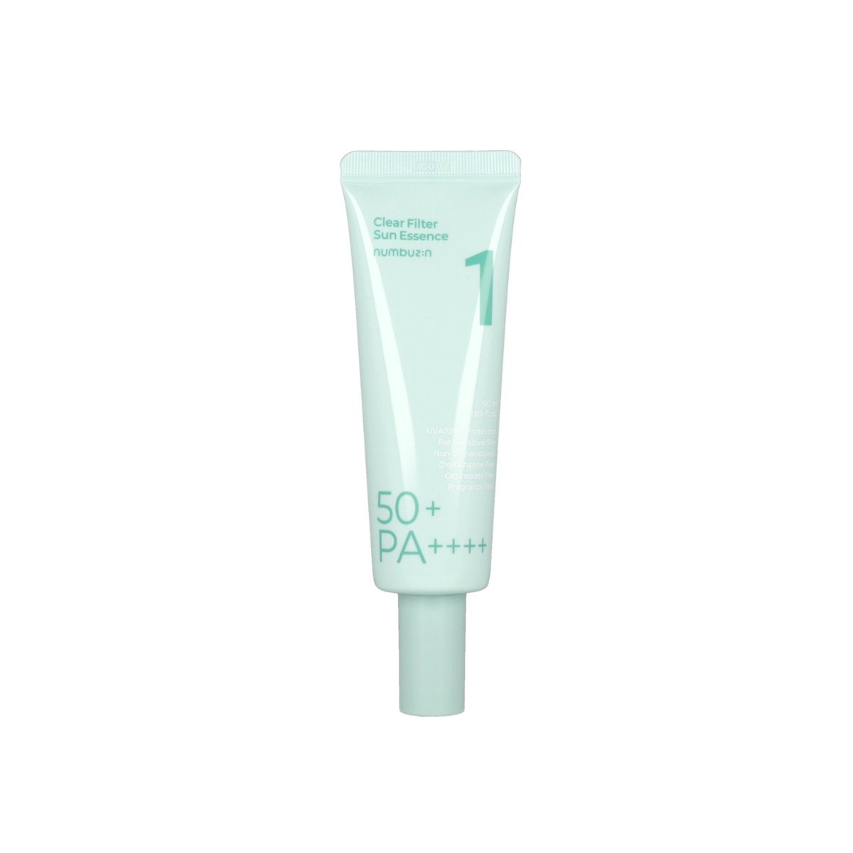 Numbuzin - Protector Solar Esencia SPF50+ PA++++ - No.1 Clear Filter Sun Essence SPF50+ PA++++ - 50ml