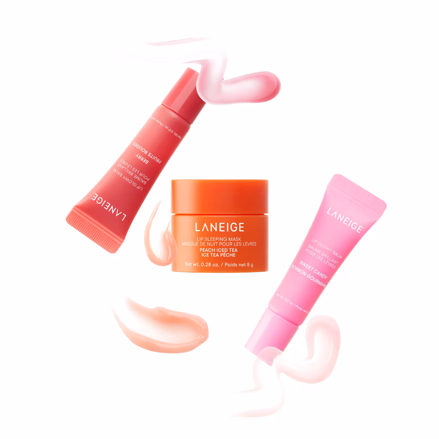 Laneige Mini Lip Treats 3 piezas – Set de Cuidado Labial Hidratante Día y Noche 3