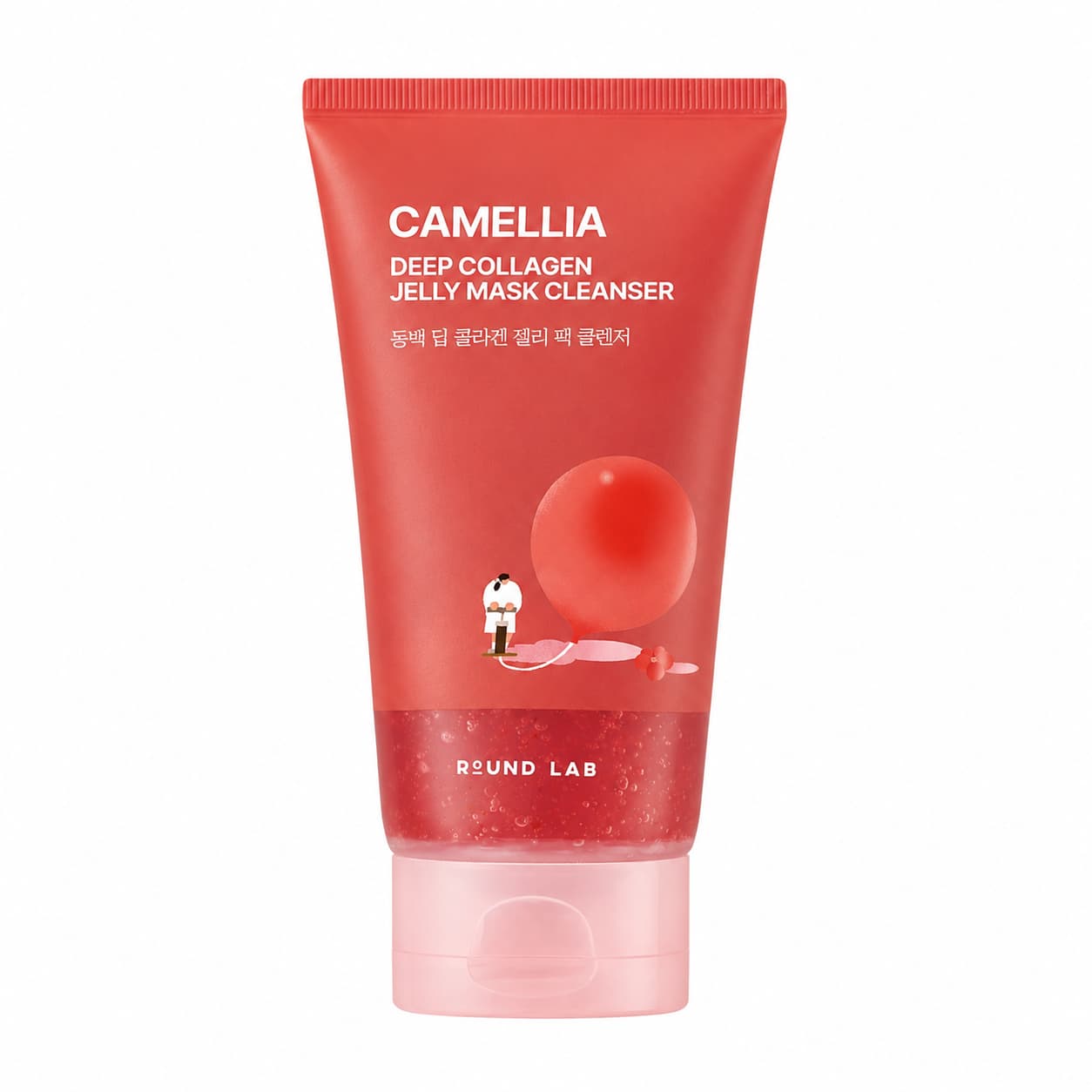 Round Lab Camellia Deep Collagen Jelly Mask Cleanser 150ml – Limpiador Mascarilla con Colágeno