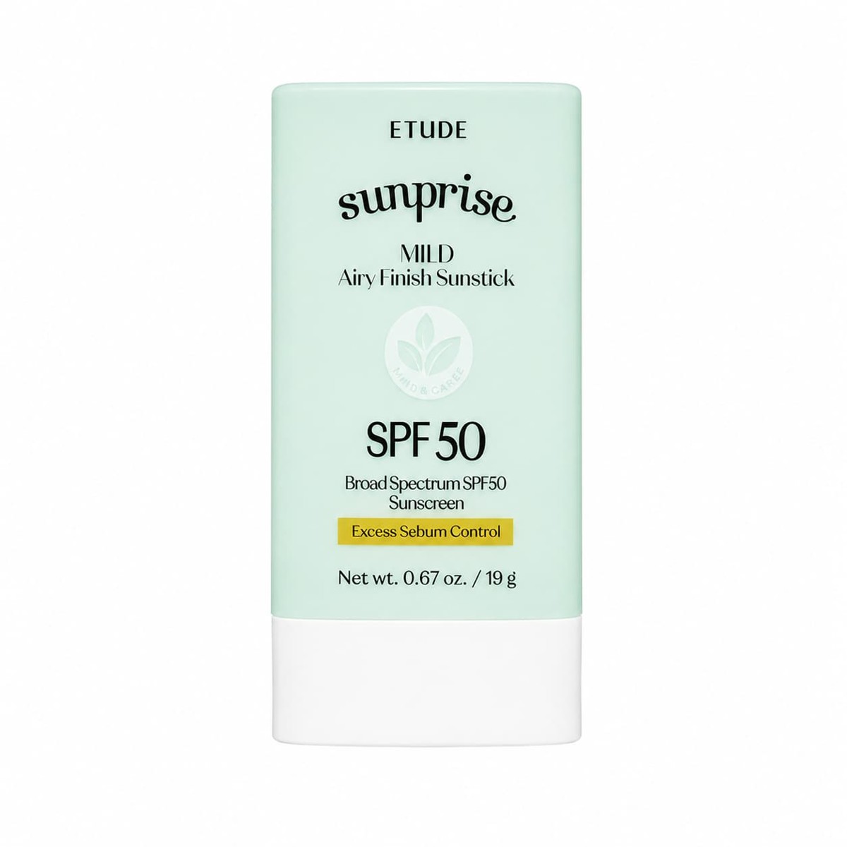 Etude House - Sunprise Mild Airy Finish Sunstick, 19g – Stick solar Sunprise Mild Airy Finish SPF50+ (19 g)