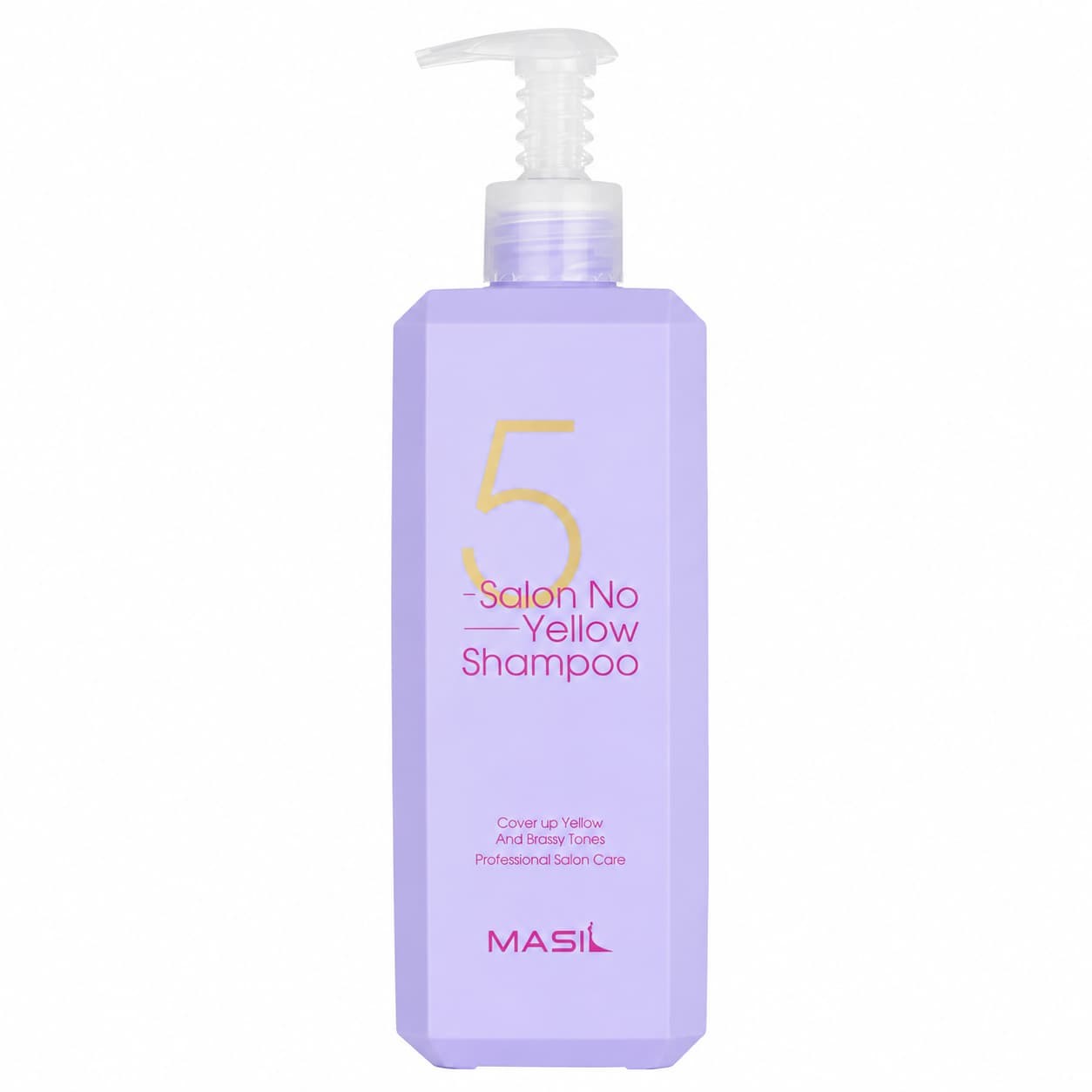 Masil - Champú matizador antiamarillo - 5 Salon No Yellow Shampoo - 500 ml
