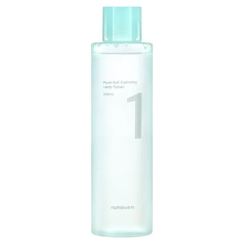 Numbuzin No.1 Pure-Full Calming Herb Toner 300 ml – Tónico calmante de hierbas