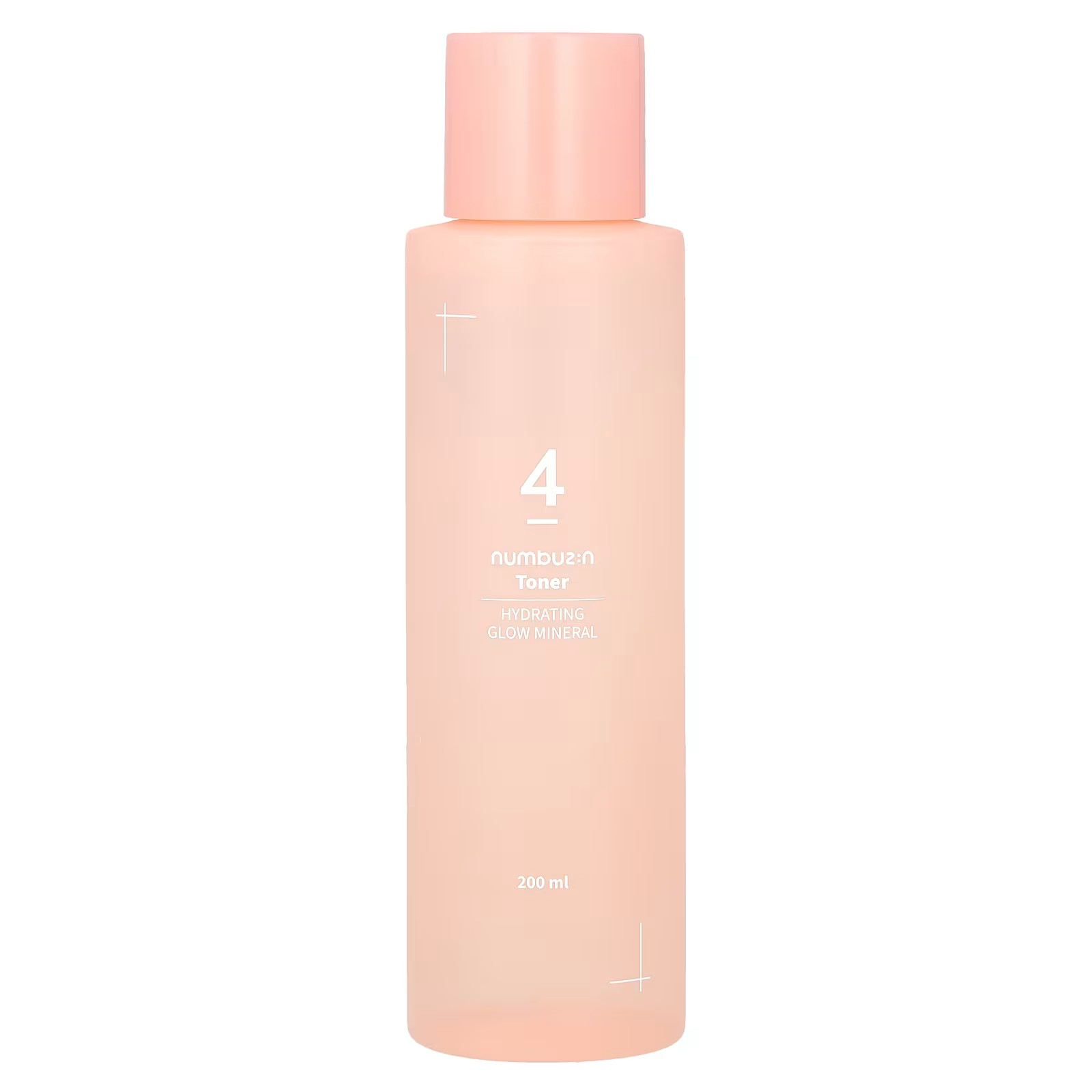 Numbuzin No.4 Hydrating Glow Mineral Toner 200 ml – Tónico mineral hidratante