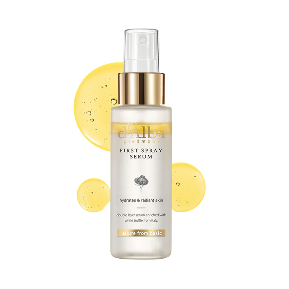 d'Alba White Truffle First Spray Serum 50ml – Sérum Facial Iluminador en Bruma 50ml