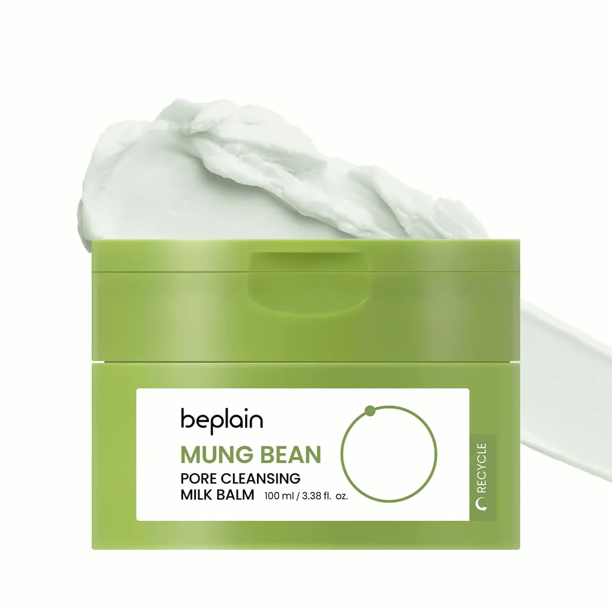 Beplain Mung Bean Pore Cleansing Milk Balm 100 ml – Bálsamo limpiador que se vuelve leche