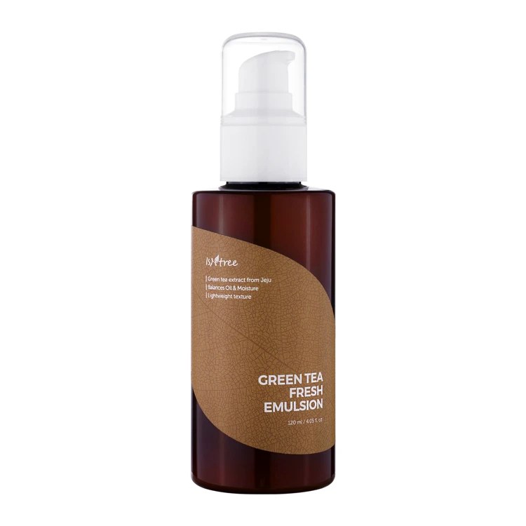 Isntree Green Tea Fresh Emulsion 120 ml – Emulsión ligera de té verde