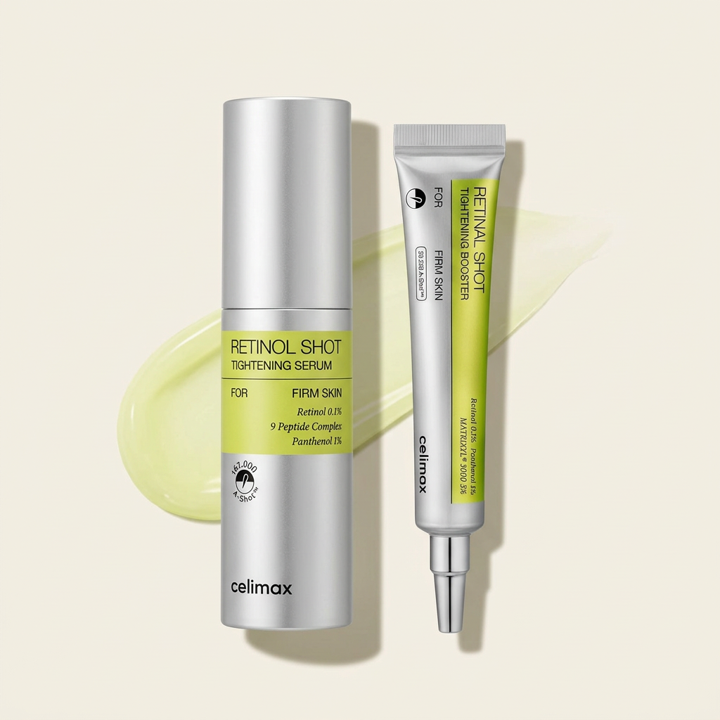Celimax Duo Retinal Booster – Retinal Shot 15ml + Retinol Serum 30ml