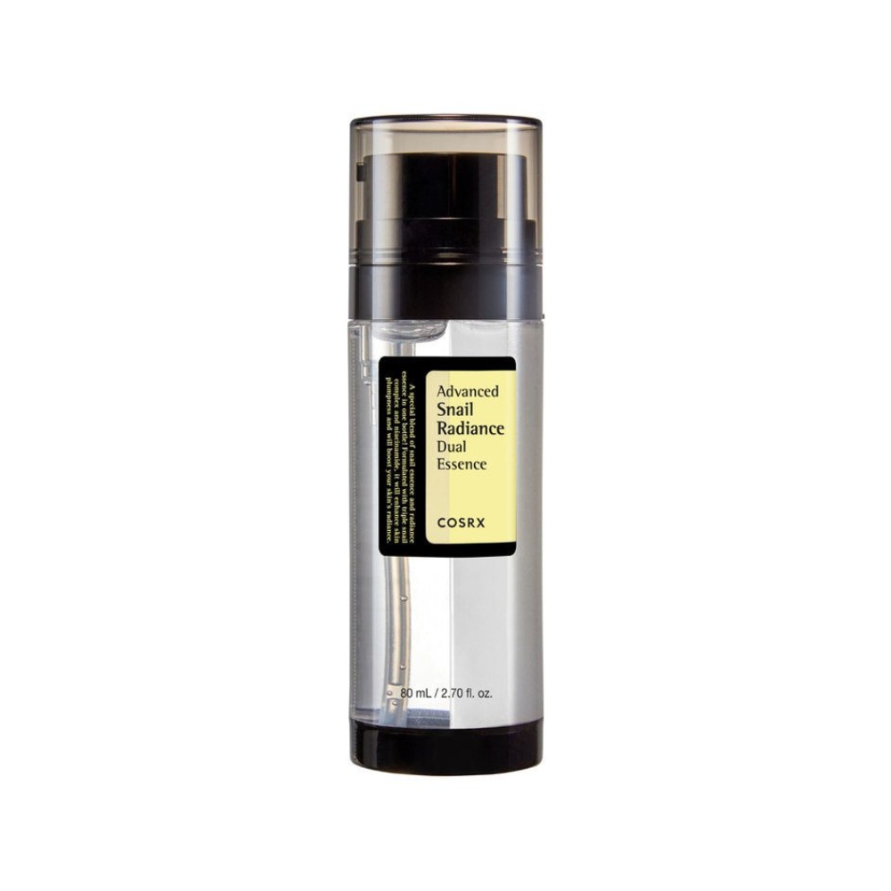 COSRX Advanced Snail Radiance Dual Essence, 80ml – Esencia con mucina de caracol (80 ml)