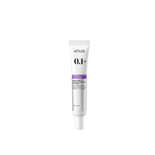 Anua Retinol 0.1 Caffeine Revitalizing Eye Cream 30g – Contorno de Ojos Revitalizante con Retinol 0.1% + Cafeína 30g