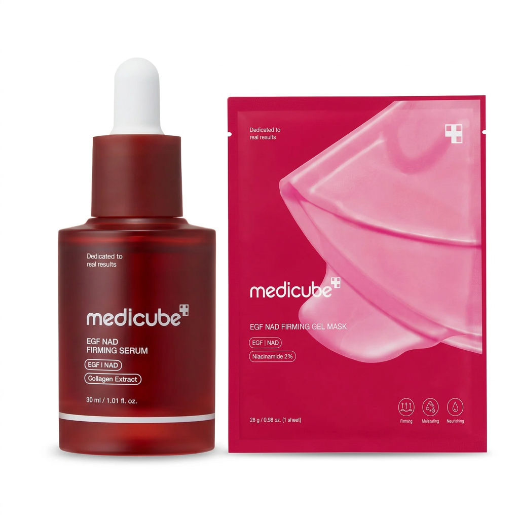 Medicube EGF NAD Firming Duo: Sérum + Gel Mask