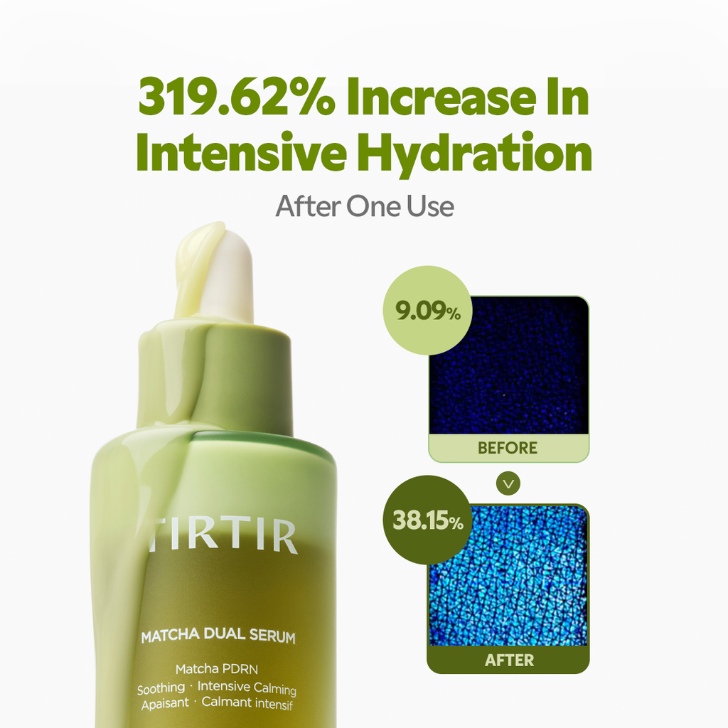 TIRTIR Matcha Dual Serum - Dual Brew Tech Explanation