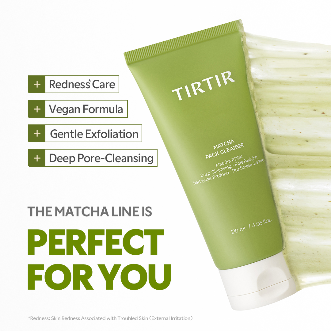 TIRTIR Matcha Pack Cleanser - Clinical Results