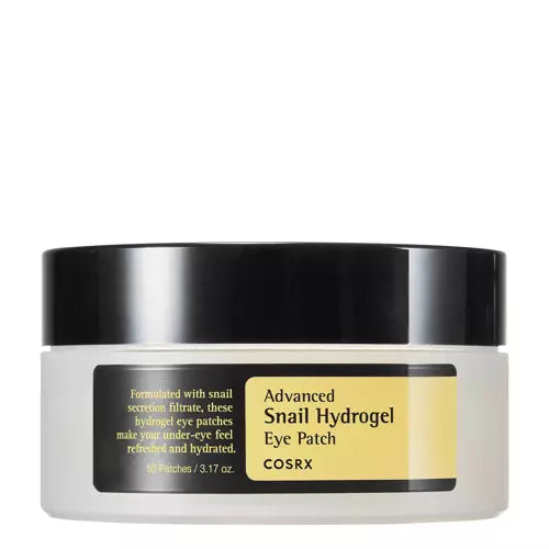 COSRX - Advanced Snail Hydrogel Eye Patch - Hydrogel Eye Patch with Snail Mucin - 60pcs