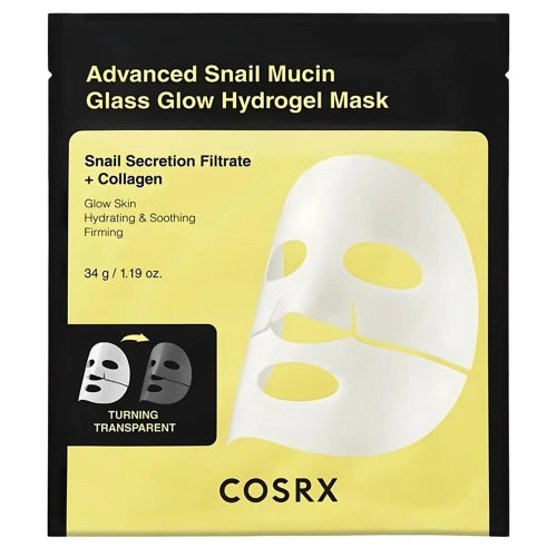 COSRX - Advanced Snail Mucin Glass Glow Hydrogel Mask - 34g