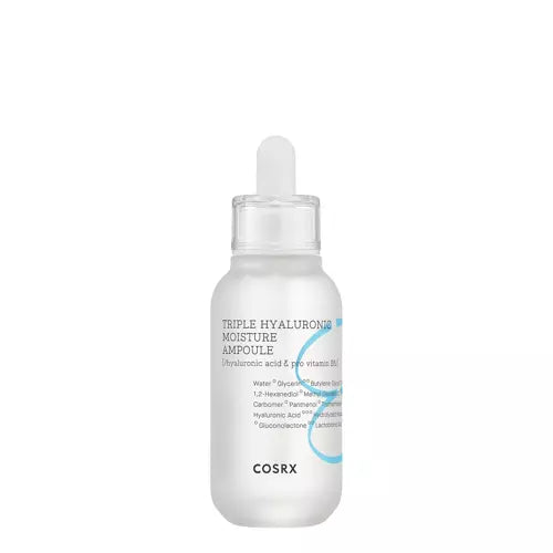 COSRX - Hydrium Triple Hyaluronic Ampoule - Hydrating Facial Ampoule with Hyaluronic Acid - 40ml