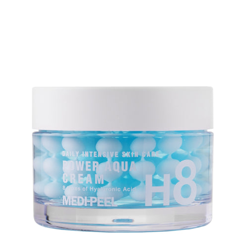 Medi-Peel - Power Aqua Cream - Intensive Moisturizing Cream with Hyaluronic Capsules - 50ml