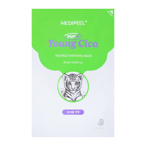 Medi-Peel - Young Cica PDRN Trouble Soothing Mask - Soothing and Moisturizing Face Mask with PDRN - 25ml