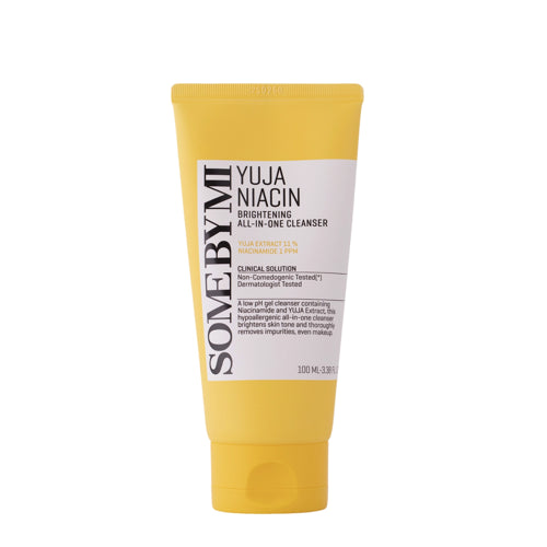 Some By MI - Yuja Niacin Brightening All-in-one Cleanser - Facial Washing Foam - 100ml