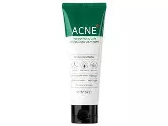 Some By Mi - AHA BHA PHA 30 Days Miracle Acne Clear Foam - Gentle Cleansing Foam with Acids - 100ml