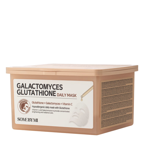 Some By Mi - Galactomyces Glutathione Daily Mask - Sheet Mask Set - 350ml/30pcs