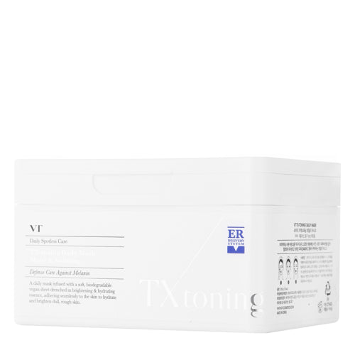 VT Cosmetics - TX-toning Daily Mask - Brightening Face Sheet Mask Set - 30pcs/320g
